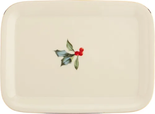 Vista 4 de Lenox Winter Greetings - Mantequilla cubierta, marfil