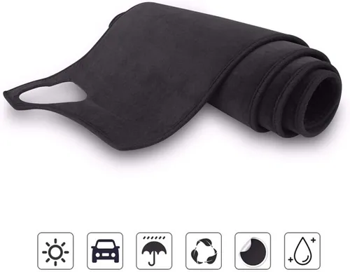 Vista 8 de Alfombrilla para Toyota Land Cruiser Prado J120 2003-2009 Pantalla baja de conducción derecha tablero cubierta tablero tablero pad alfombra alfombra