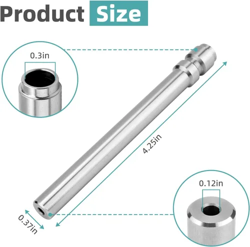 Vista 3 de Boquilla química de largo alcance compatible con protector de escalera, puntas de boquilla de lavado a presión para 1000 a 6000, uso comercial
