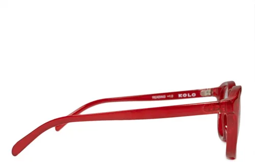 Vista 3 de Kolo Gafas de lectura Webster Premium, estilo clásico de forma cuadrada, fabricadas en Italia