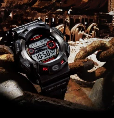 Vista 5 de CASIO G-SHOCK GULFMAN - Multibanda solar resistente controlada por radio multibanda 6 GW-9110-1JF importación de Japón