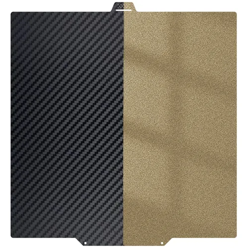 Vista 26 de Placa de construcción mejorada de 120x120mm, cama de impresión PET+PEI lisa/texturizada, placa de construcción de acero con resorte de doble cara