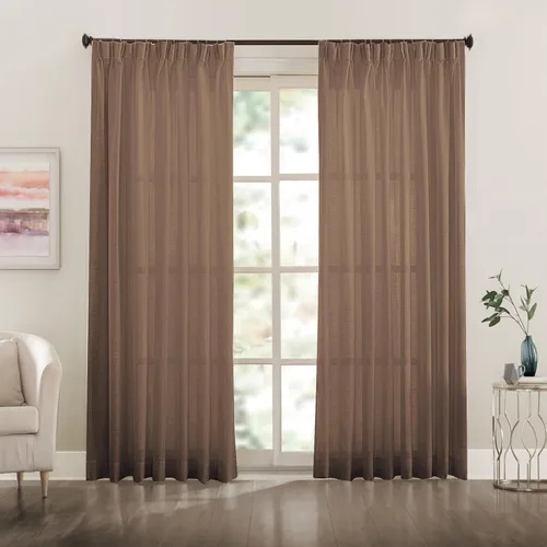 Vista 10 de Cortinas traslúcidas blancas de 96 pulgadas de largo, paneles de cortinas plisadas dobles para ventana, 52 pulgadas de ancho x 96 pulgadas de largo