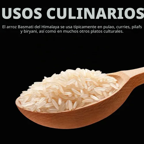 Vista 9 de Himalayan Chef Arroz Basmati, arroz de grano extra largo, esponjoso, de cocción rápida, aromático, 10 libras (el embalaje puede variar)