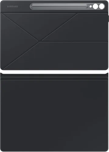 Vista 4 de SAMSUNG Galaxy Tab S10+ S9+ Funda para libro inteligente S9FE+, funda protectora para tableta, opciones de soporte horizontal y vertical, parte