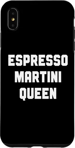 Vista 7 de Funda para iPhone 12 mini Espresso Martini Queen, Espresso Martini con cita divertida