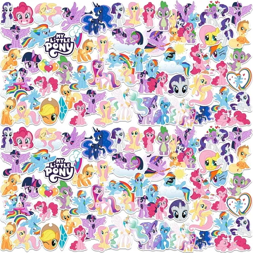 Vista 7 de My Little Pony: Friendship is Magic 50ct Vinilo L, Tableta, Interior/Exterior