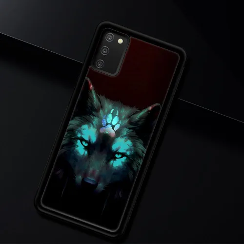 Vista 7 de CARLOCA Funda compatible con Samsung Galaxy S20 FE, diseño gráfico de identidad negro espiritual lobo, a prueba de golpes, antiarañazos