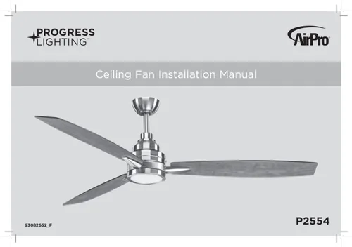 Vista 19 de Progress Lighting P2554-2030K Gaze Ventiladores de techo, 5 cuchillas, bronce