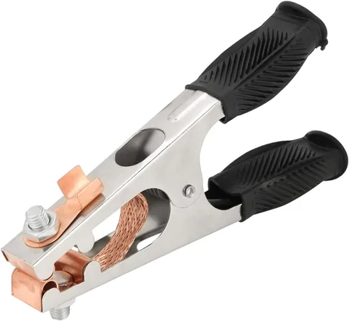 Vista 3 de Jeanoko Abrazadera de tierra 500A soldadura de cobre galvanizado Clip de tierra de soldadura de tierra abrazadera de tierra de soldadura por arco