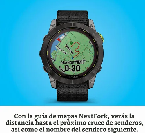 Vista 4 de Garmin Enduro™ 2 – Reloj de ultrarendimiento, batería GPS de larga duración, carga solar, mapas precargados