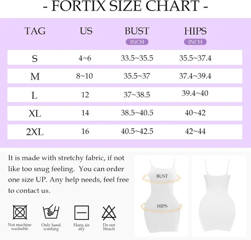 Vista 6 de Vestido de mujer para debajo de los vestidos, moldeador de abdomen, moldeador de cuerpo completo, sin costuras, tirantes delgados