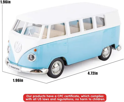 Vista 2 de TGRCM-CZ - Modelo de coche de fundición a escala 1/36, coche de juguete de aleación de zinc para niños, camión de juguete de tracción para regalo