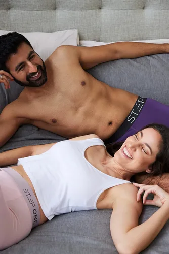 Vista 8 de STEP ONE Calzoncillos tipo bóxer de bambú para hombre (más largo), antirozaduras, absorbe la humedad para hombres