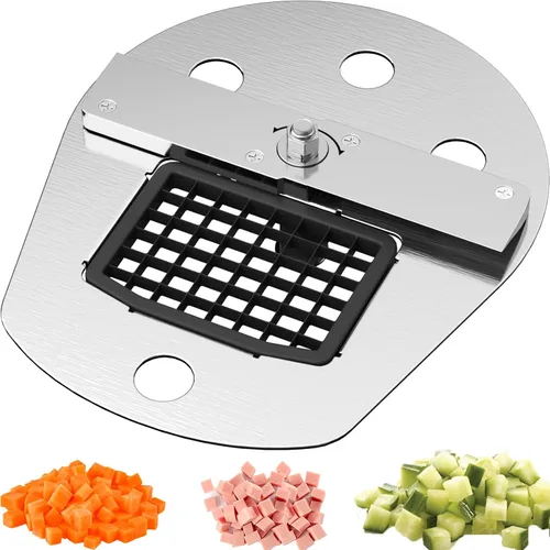 Vista 15 de Picadora Eléctrica de Verduras 4-en-1, Procesador de Alimentos Cortador de Verduras de 200W, Cortador de Alimentos para Vegetales Con Función