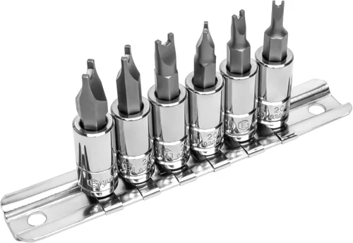 Vista 4 de Genius Tools Juego de llaves de vaso de 6 piezas de 1/4" Dr. Spanner BS-206S