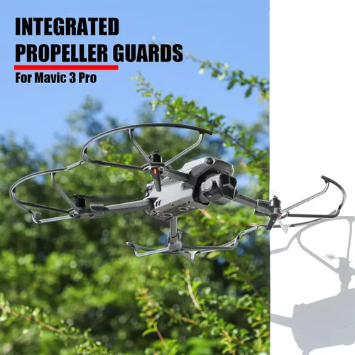 Vista 2 de Mavic 3 Pro Protector de hélice, protector de hélices extraíbles de liberación rápida para DJI Mavic 3 Pro, accesorios para drones, anillo
