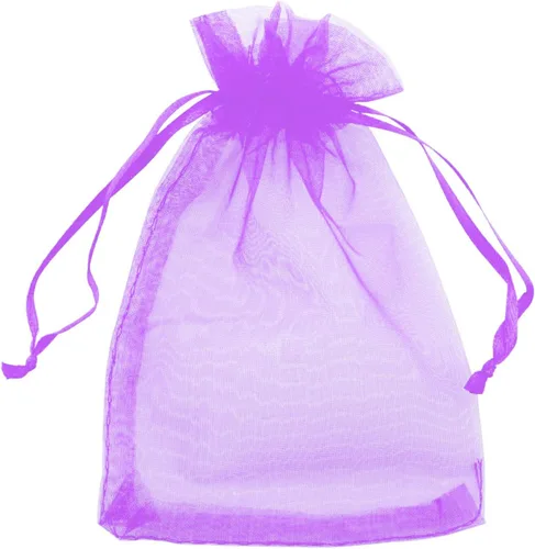 Vista 20 de Allgala 100 bolsas de regalo Orangza PF53400 con cordón, 8 x 12 pulgadas, surtidas