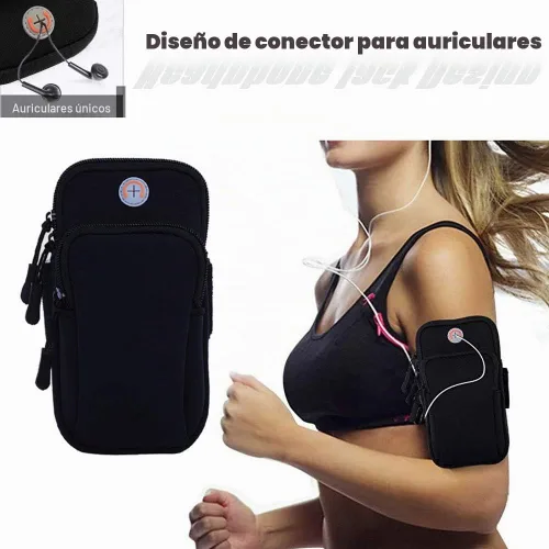 Vista 6 de Soporte para teléfono para correr iPhone 13, 12, 11 Pro Max, XS XR X 8, 7, 6 Plus SE, Mini Galaxy Ultra Edge S21, S20, Note 20, 10, bolsa
