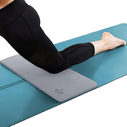 Vista 10 de Almohadillas cojín para rodillas de yoga antideslizantes de Heathyoga, esterilla para rodillas para trabajo de jardinería y patio, cojín almohadilla