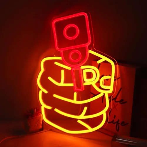 Vista 11 de Lámpara de libro de lectura fantasma, letrero de neón de fantasma de lectura, letrero de neón LED para sala de lectura, libro de lectura colgante