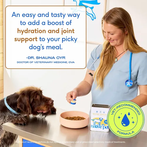 Vista 7 de Native Pet Caldo de Huesos para Perros - Hecho con Caldo de Hueso de Res Real, Complementos Alimenticios para Perros Quisquillosos - Proporciona