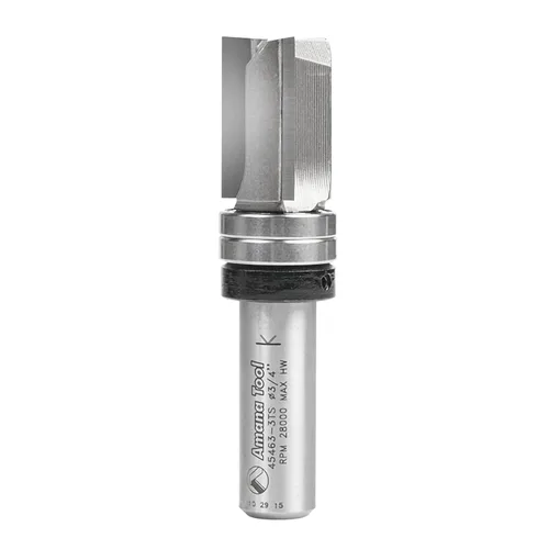 Vista 20 de Amana Tool 45487 - Broca de carburo con punta de carburo, 45487, vástago de 1/2 x 1/4 pulgadas con rodamiento de bolas superior