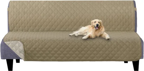 Vista 68 de U-NICE HOME Funda para sillón reclinable, reversible, con correas elásticas, resistente al agua, protege de perros y mascotas, sillón pequeño
