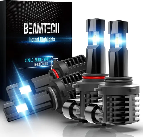 Vista 7 de BEAMTECH Bombilla, H8 H9 Bombilla Antiniebla 6500K Blanca H11 Bombilla Antiniebla Para Atv, Luces Accesorias Para Motos Deportivas