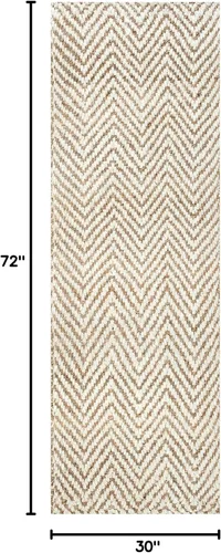 Vista 2 de nuLOOM Tanith - Alfombra vintage para centro de habitación