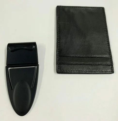 Vista 4 de Money Clamp Geneva Negro Mate Negro Con Cartera 2510012133 Negro