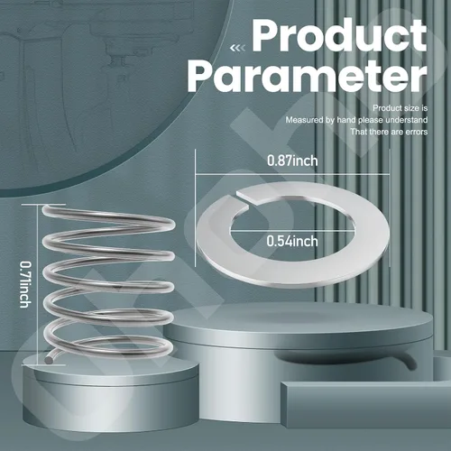 Vista 2 de Resorte y arandela de acero inoxidable 304 para mezcladores Kitchenaid de 3.5 cuartos a 7 cuartos de galón (excluidos los modelos mini). Protege