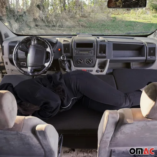Vista 2 de OMAC Cama de colchón de cabina delantera para Mercedes Metris 2016-2024, color negro, 1 pieza