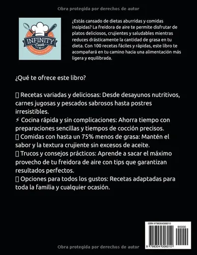 Vista 2 de Adelgazar con Freidora de Aire 100 Recetas Fáciles y Saludables (Spanish Edition)
