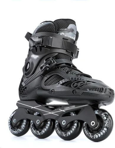 Vista 5 de DHAEY Patines en línea para niñas y niños, patines en línea para niñas, mujeres, adultos, hombres, niñas de 8 a 12 años, patines en línea ajustables