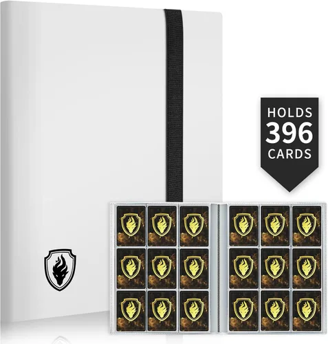 Vista 12 de Fabmaker Carpeta de tarjetas con 9 bolsillos, 396 bolsillos, color negro