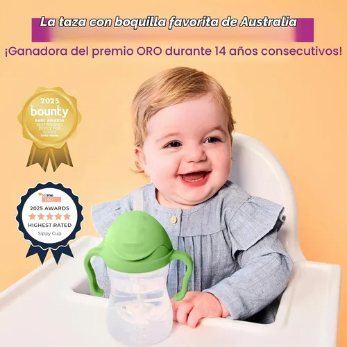 Vista 9 de b.box Vaso para beber con popote abatible, bebe desde cualquier ángulo, popote pesado, a prueba de derrames, a prueba de fugas y de fácil agarre