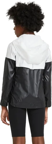Vista 2 de Nike Sportswear Windrunner - Chaqueta cortavientos para niños grandes (niñas)