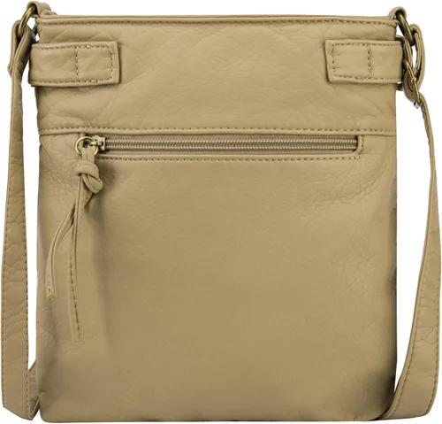 Vista 4 de Montana West Crossbody Bag for Women Multi Pocket Shoulder Medium Travel Purses Ultra Soft Washed Leather
