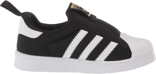 Vista 6 de adidas Originals Superstar 360 - Tenis unisex para niños, Núcleo NegroBlancoDorado Metálico
