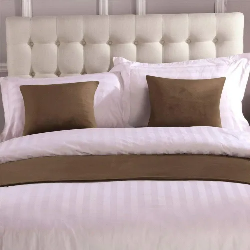 Vista 4 de Pañuelo de terciopelo de lujo, toalla de cola de cama, decoración de ropa de cama para el hogar, hotel, dormitorio
