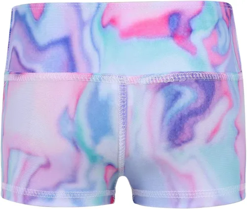 Vista 4 de iEFiEL Pantalones cortos de ballet para niñas y niñas deportes gimnasio entrenamiento yoga ciclismo correr ropa deportiva