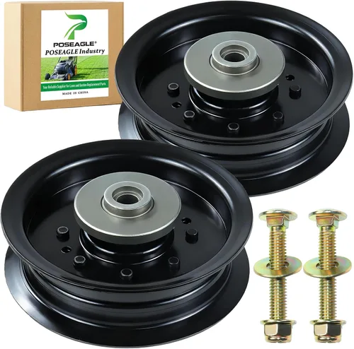 Vista 47 de 532196106 Husqvarna Polea tensora para Husqvarna 54" Z254f Z254 Deck Replaces 532197379 Craftsman 197379 196106 Idler Pulley for Husqvarna 54