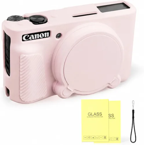 Vista 8 de Funda para cámara Canon PowerShot SX740 HS, SX730 HS (negro)
