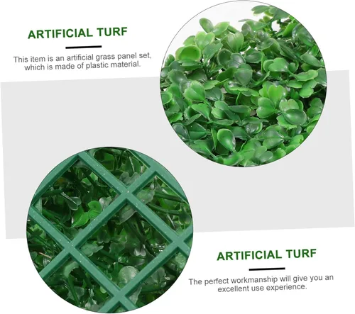 Vista 2 de Yardwe Plantas artificiales Planta Pared Plantas verdes artificiales Vegetación de plástico