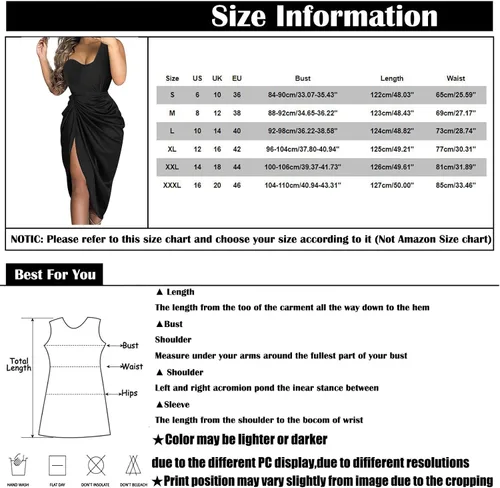 Vista 5 de ZEFOTIM Vestidos sexy para mujer, sin dormir, midi ajustado, con abertura, sexy, envolvente, vestidos de fiesta y club