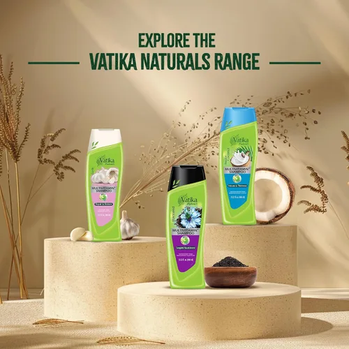Vista 7 de Dabur Champú Proteína Huevo Vatika 13.5 fl oz