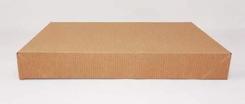 Vista 2 de Cajas de Regalo de Ropa Kraft de 2 Piezas - 11 1⁄2 x 8 1⁄2 x 1 5⁄8" -Paquete de 20