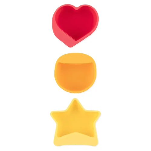 Vista 11 de Bumkins Baby Silicone Little Dippers, se fija a cuencos, platos y platos, taza de salsa, sostiene condimentos, salsas, salsas, puré, coberturas