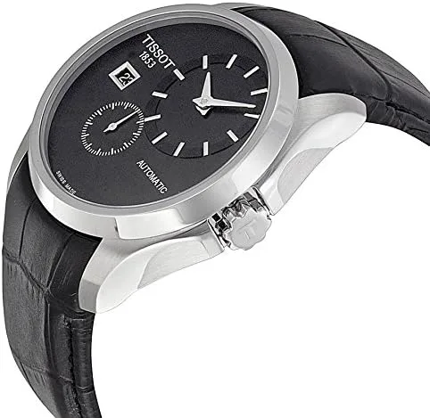 Vista 4 de Tissot de los hombres t0354281605100Couturier Analog Display SwissReloj automático negro